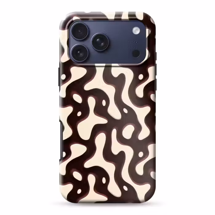 Telefoonhoesje Toughcase - Organisch - Krachtig - Bruin