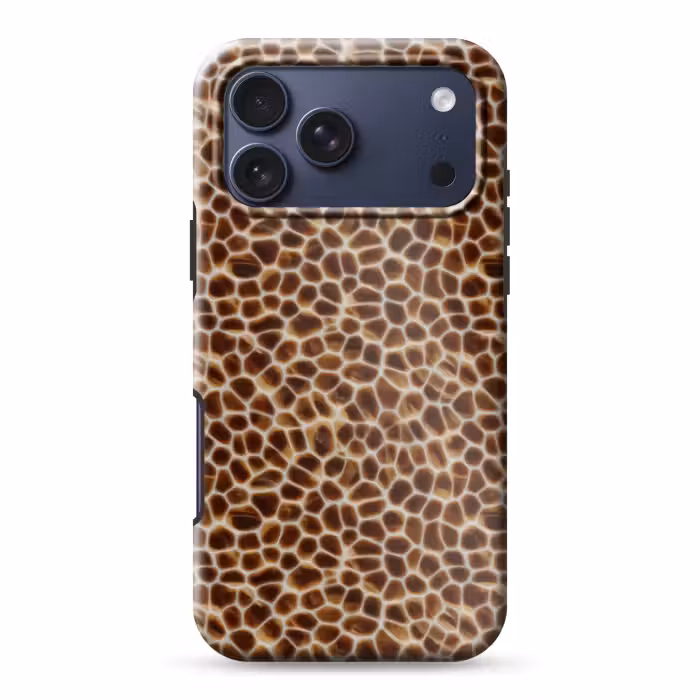 Telefoonhoesje Toughcase - Schildpad - Patroon - Bruin