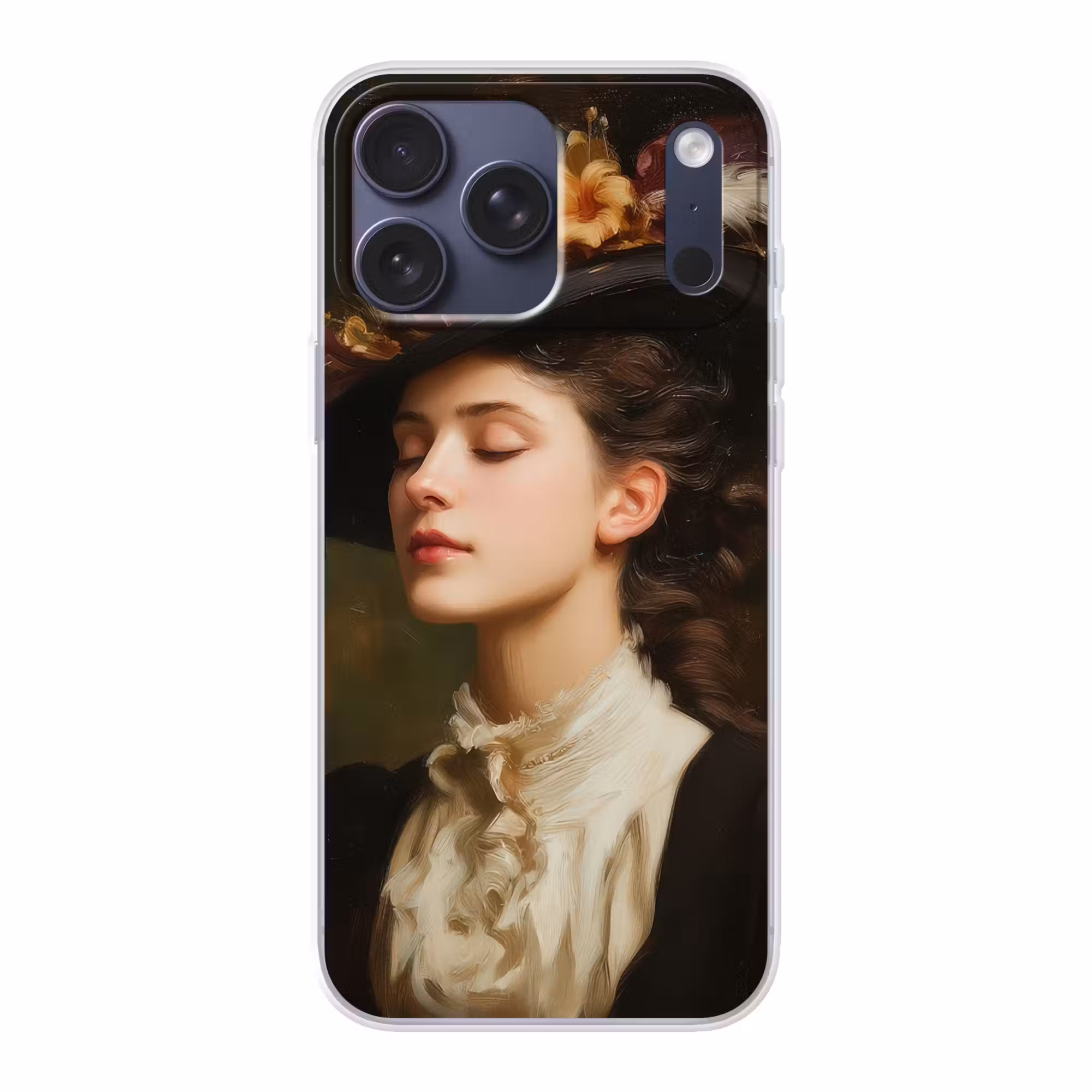 Telefoonhoesje Softcase - Vrouw - Victoriaans - Portret