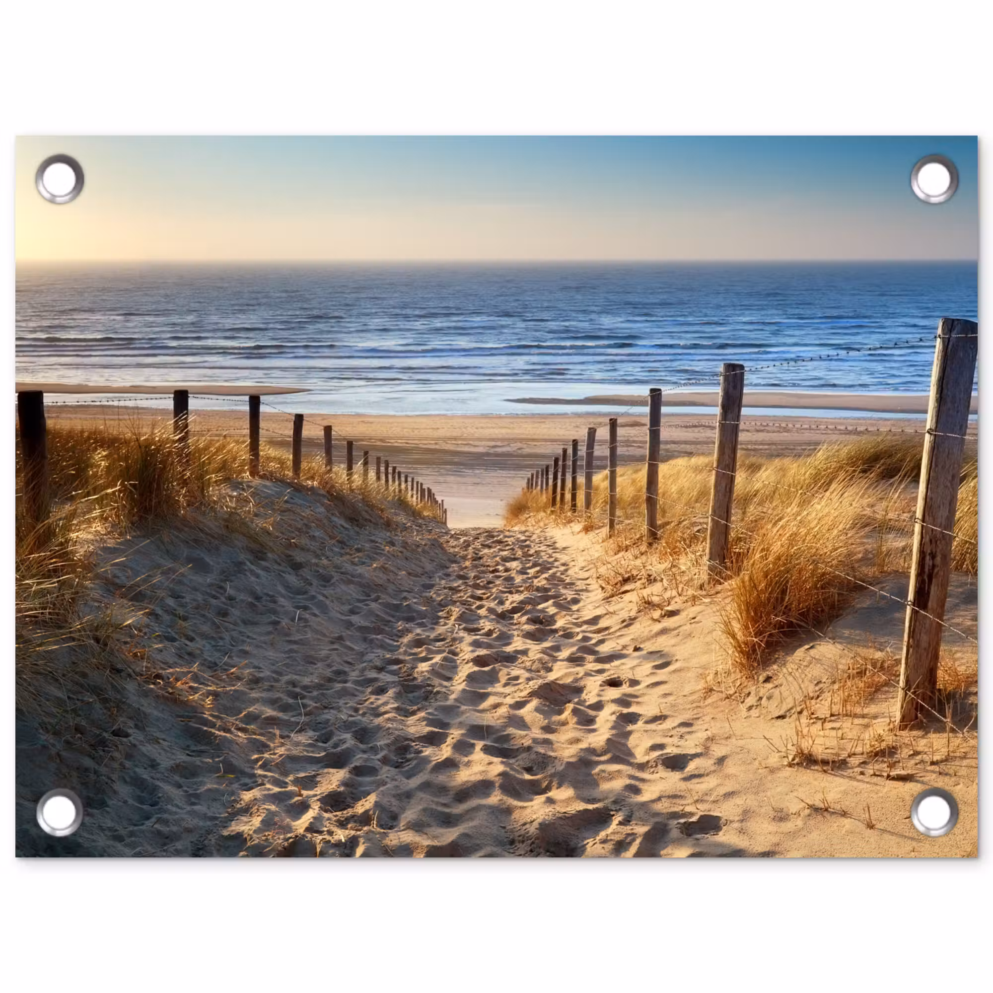 Tuinposter - Pad naar de Zee