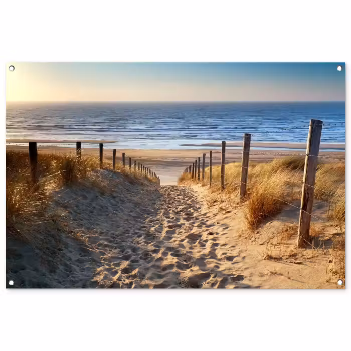 Tuinposter - Pad naar de Zee