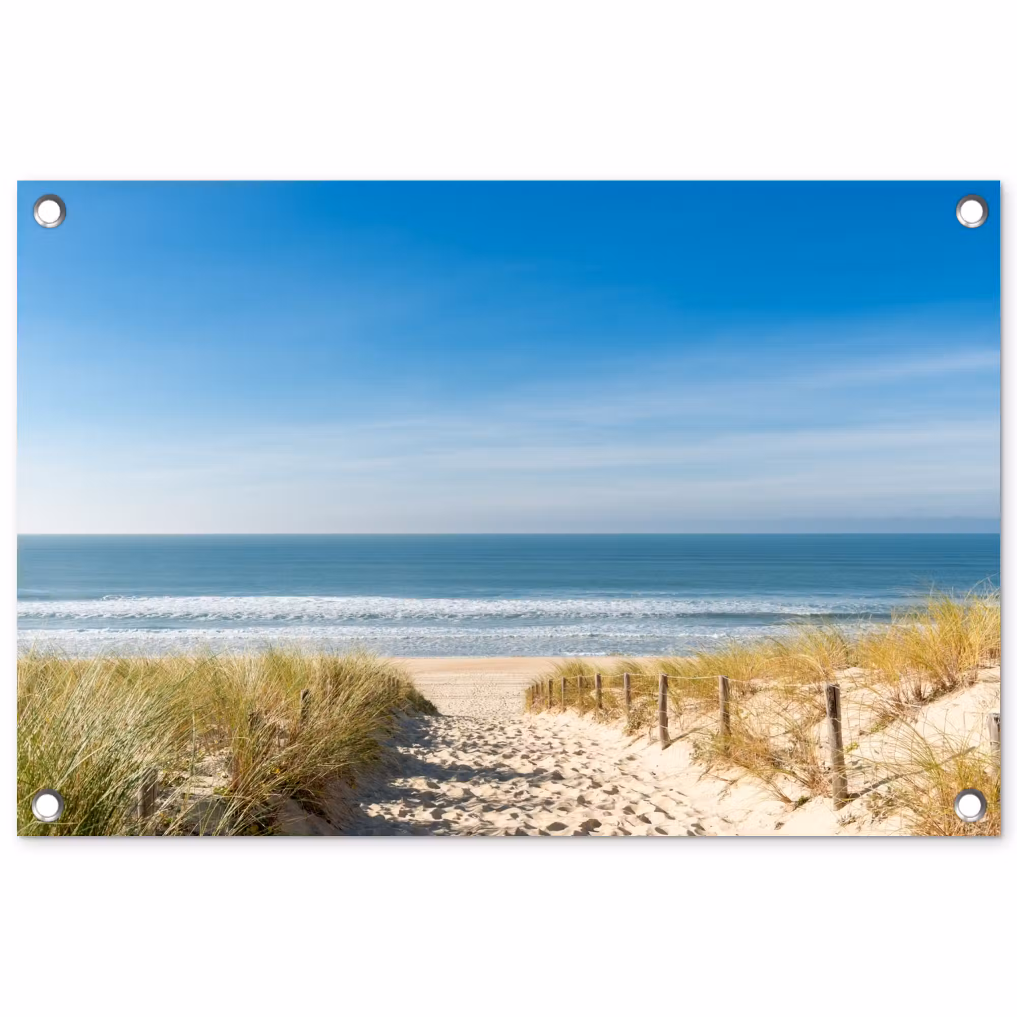 Tuinposter - Zomerse Stranddag