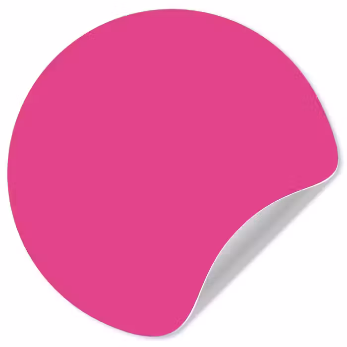 Behangcirkel - Fuchsia - Neon - Kleuren