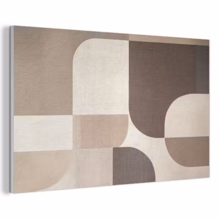Akoestisch schilderij - Geometrisch - Geweven structuur - Modern