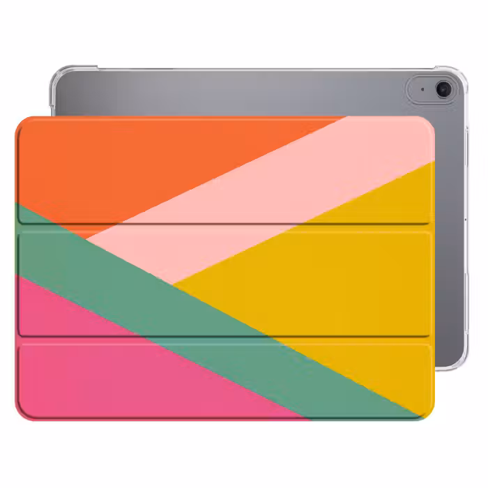 iPad hoes - Driehoeken - Kleurrijk - Abstract