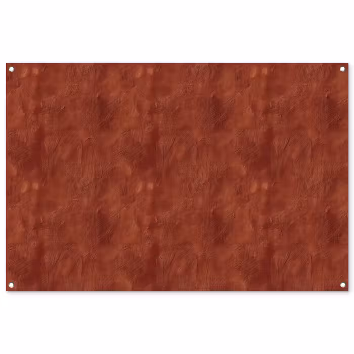 Tuinposter - Stucwerk - Textuur - Terracotta