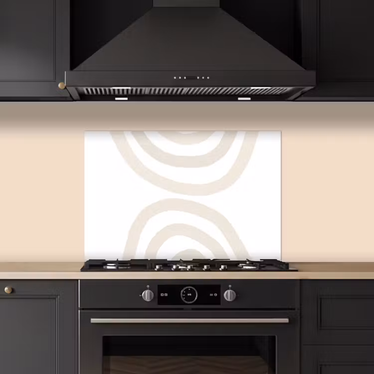 Spatscherm keuken - Regenboog - Pastel - Design - Abstract — 2