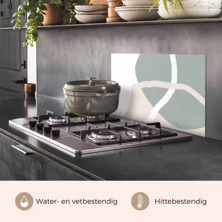 Spatscherm keuken - Minimalisme - Pastel - Design — 7