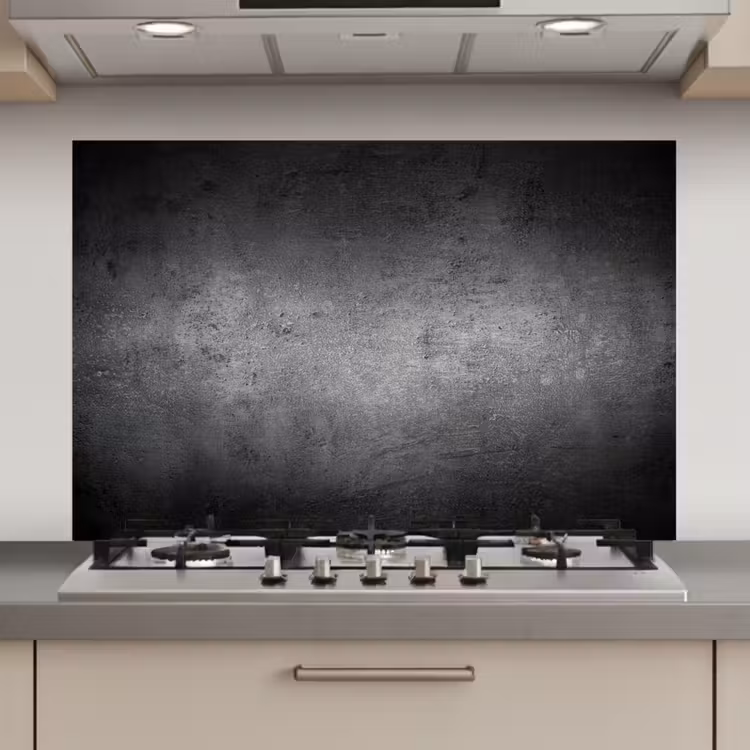 Spatscherm keuken - Beton - Grijs - Retro - Cement - Textuur — 1