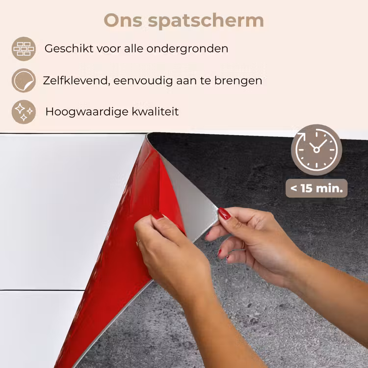 Spatscherm keuken - Beton - Grijs - Retro - Cement - Textuur — 4