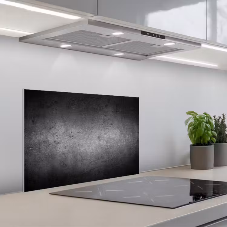 Spatscherm keuken - Beton - Grijs - Retro - Cement - Textuur — 5