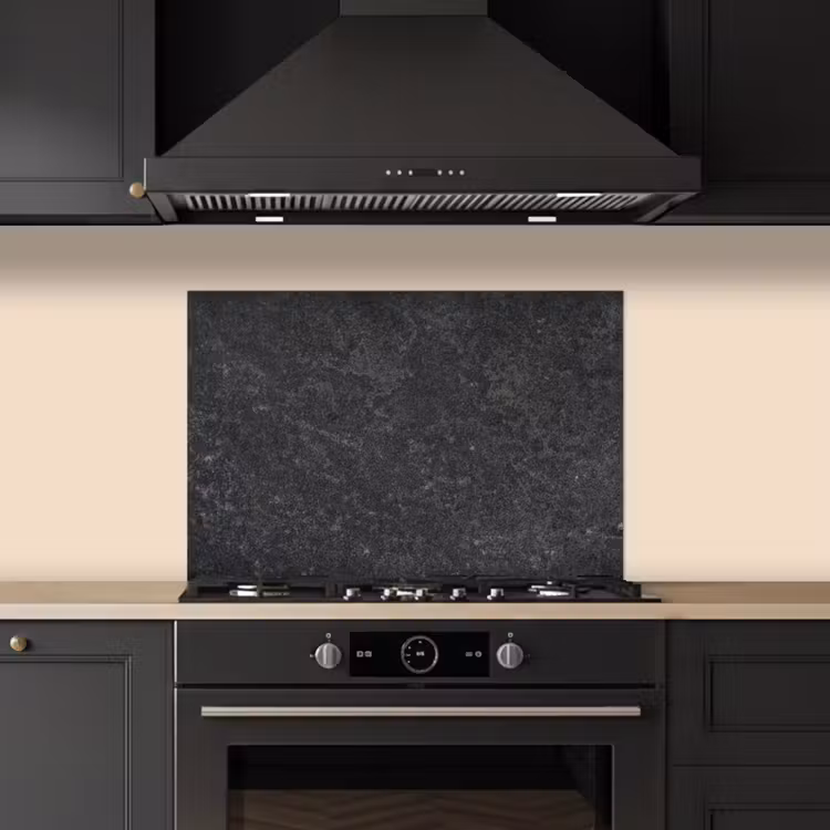 Spatscherm keuken - Beton - Grijs - Textuur - Retro - Industrieel — 2
