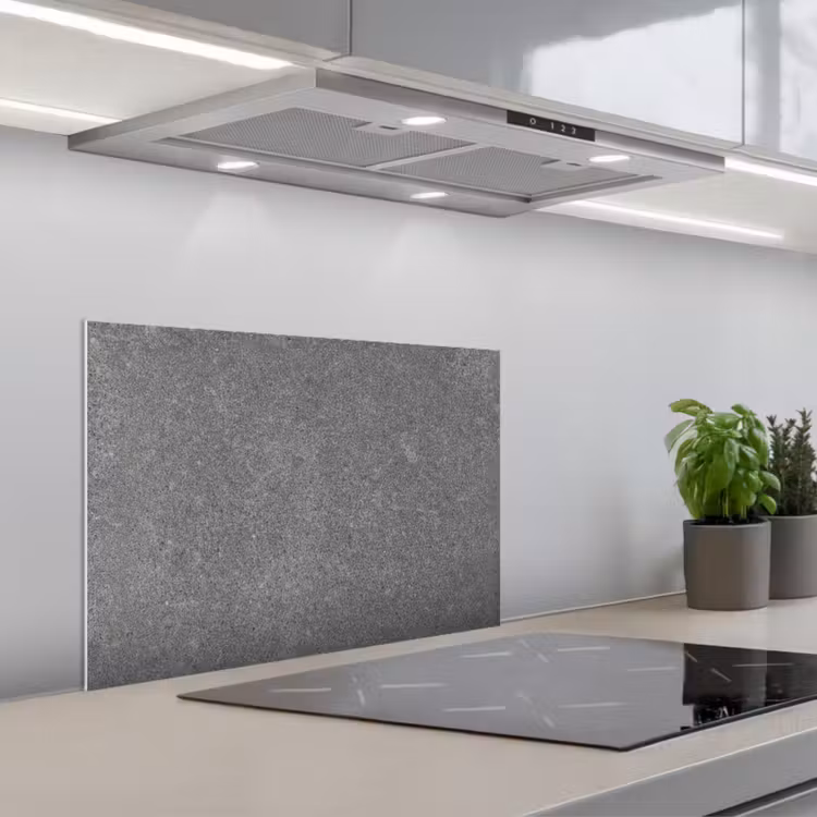 Spatscherm keuken - Beton - Patronen - Cement - Vintage - Textuur - Rustiek — 5