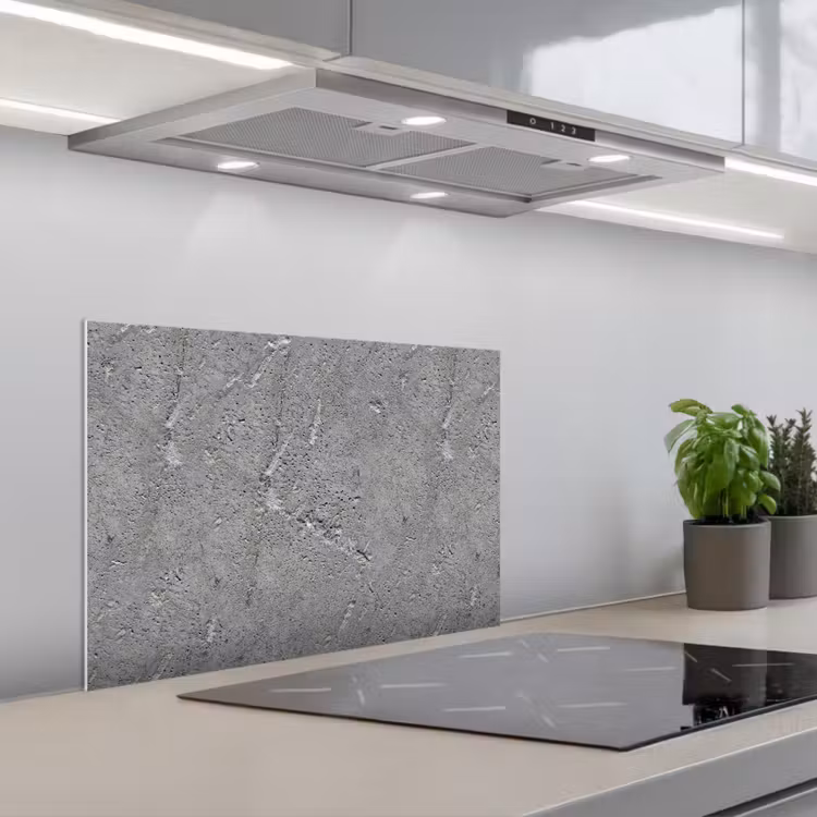 Spatscherm keuken - Beton - Patronen - Steen — 5