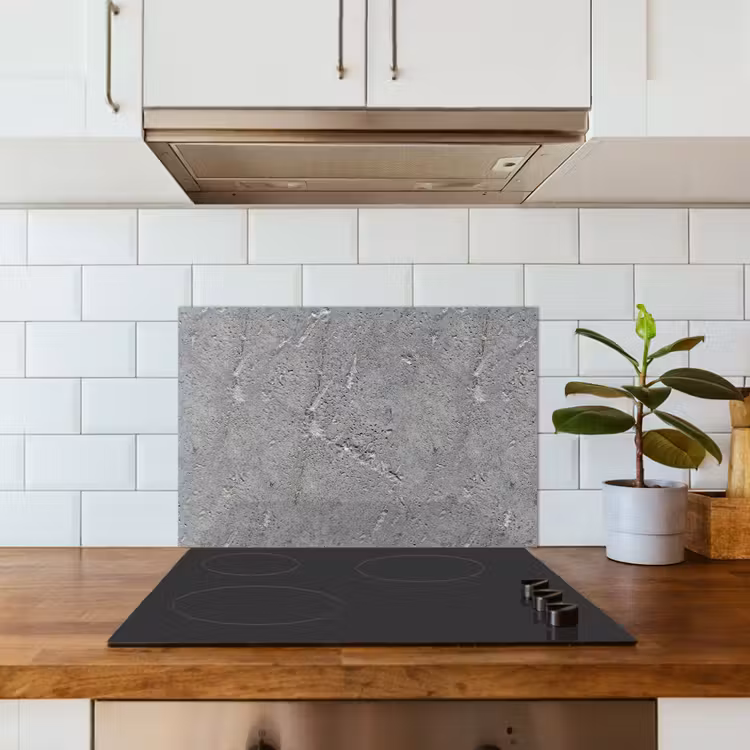 Spatscherm keuken - Beton - Patronen - Steen — 6
