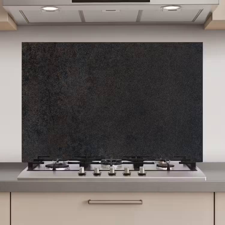 Spatscherm keuken - Industrieel - Beton - Grijs - Structuren - Retro — 1
