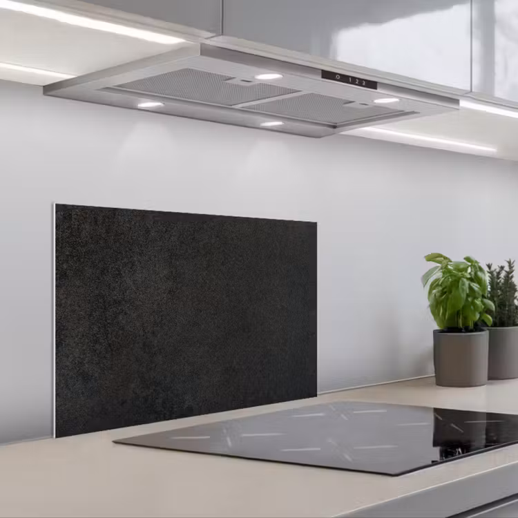 Spatscherm keuken - Industrieel - Beton - Grijs - Structuren - Retro — 5