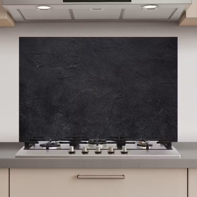 Spatscherm keuken - Industrieel - Beton - Grijs - Vintage - Rustiek — 1