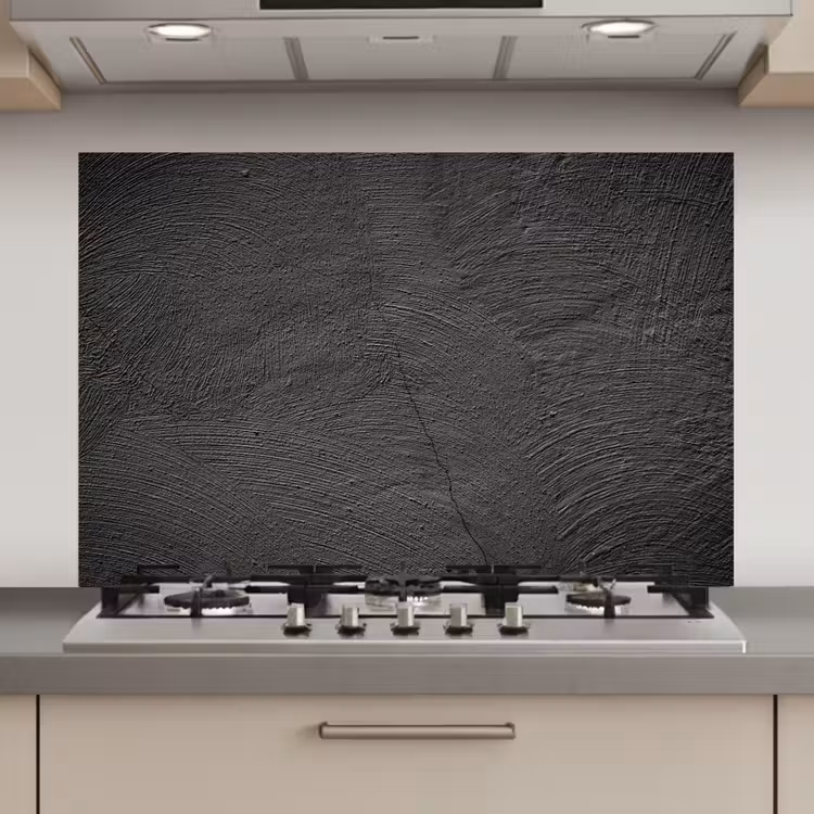 Spatscherm keuken - Gelaagdheid van Tijd — 1