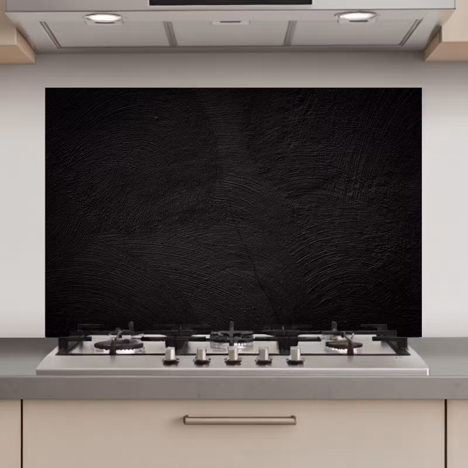 Spatscherm keuken - Duistere Cirkels — 1