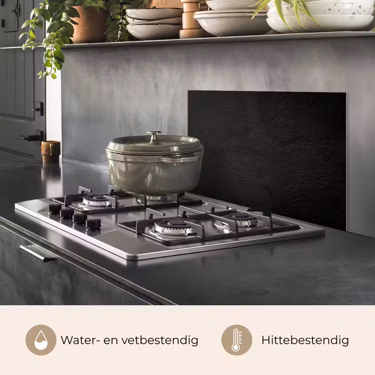 Spatscherm keuken - Duistere Cirkels — 7