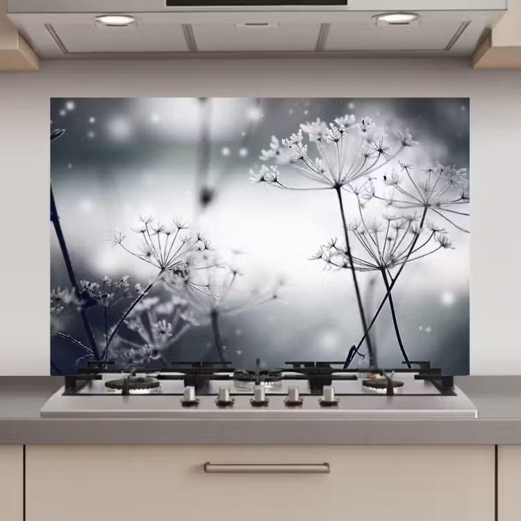 Spatscherm keuken - Winterse Fluisteringen — 1