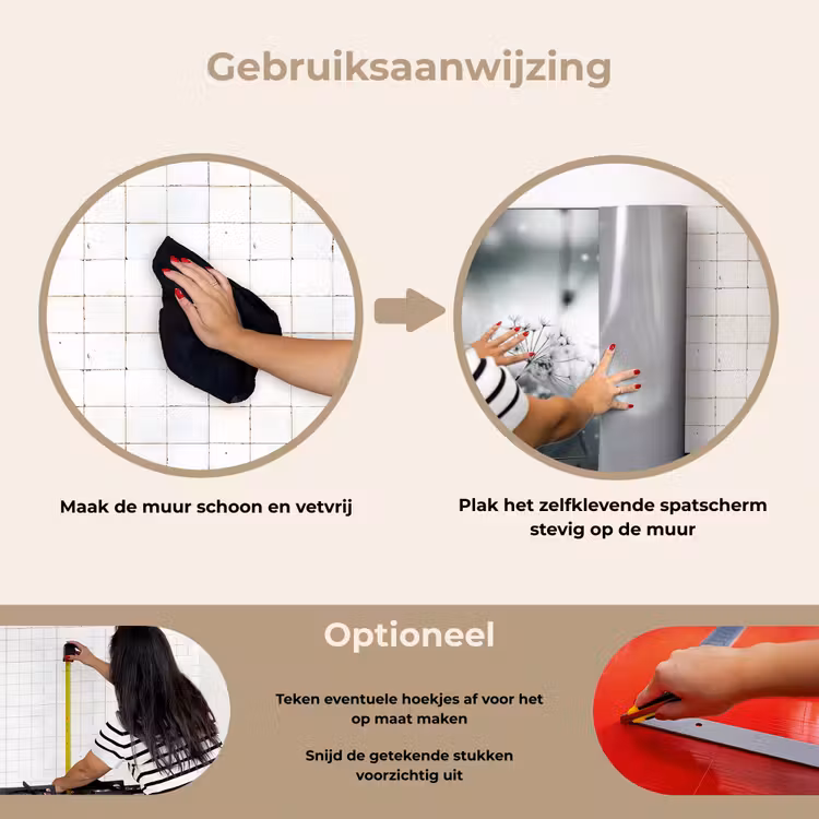Spatscherm keuken - Winterse Fluisteringen — 8