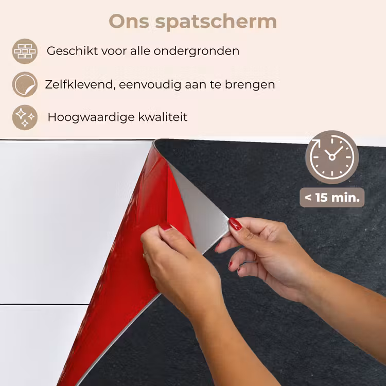 Spatscherm keuken - Orchidee - Bloemen - Roze - Flora — 4