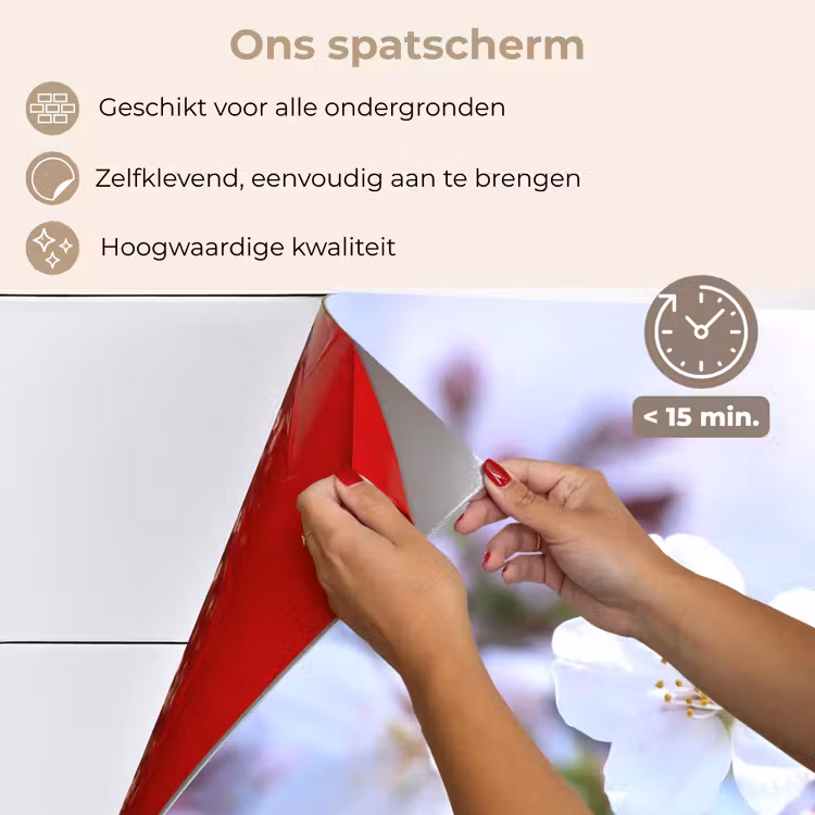 Spatscherm keuken - Lente Ontwaken — 4