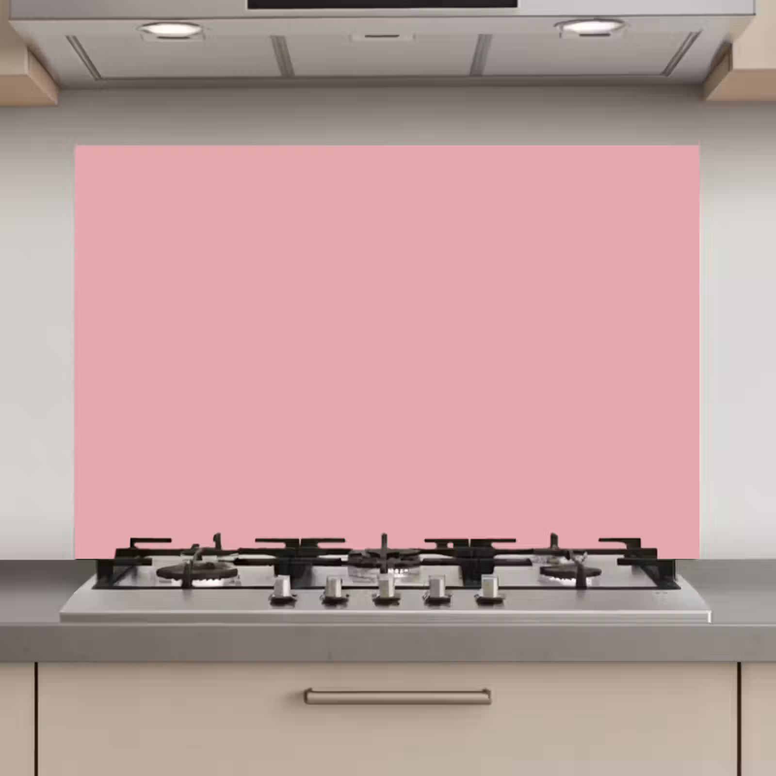 Spatscherm keuken - Roze - Kleuren - Interieur - Effen - Kleur — 1