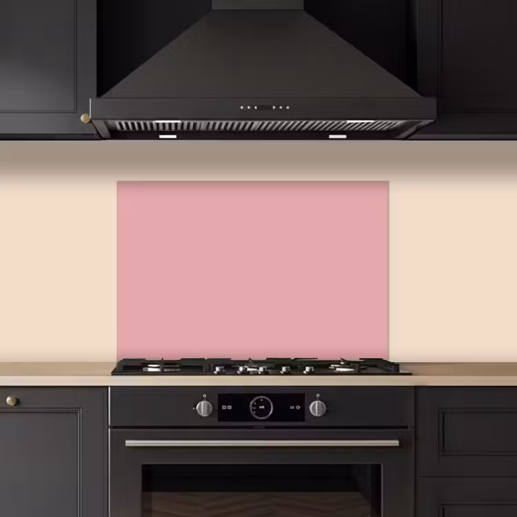 Spatscherm keuken - Roze - Kleuren - Interieur - Effen - Kleur — 2
