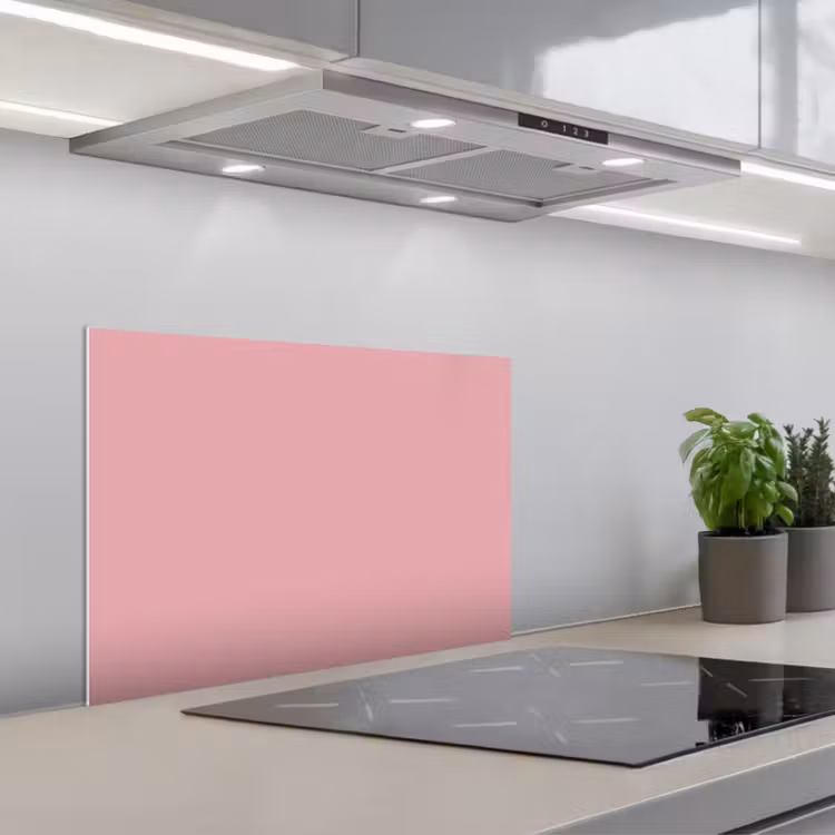Spatscherm keuken - Roze - Kleuren - Interieur - Effen - Kleur — 5