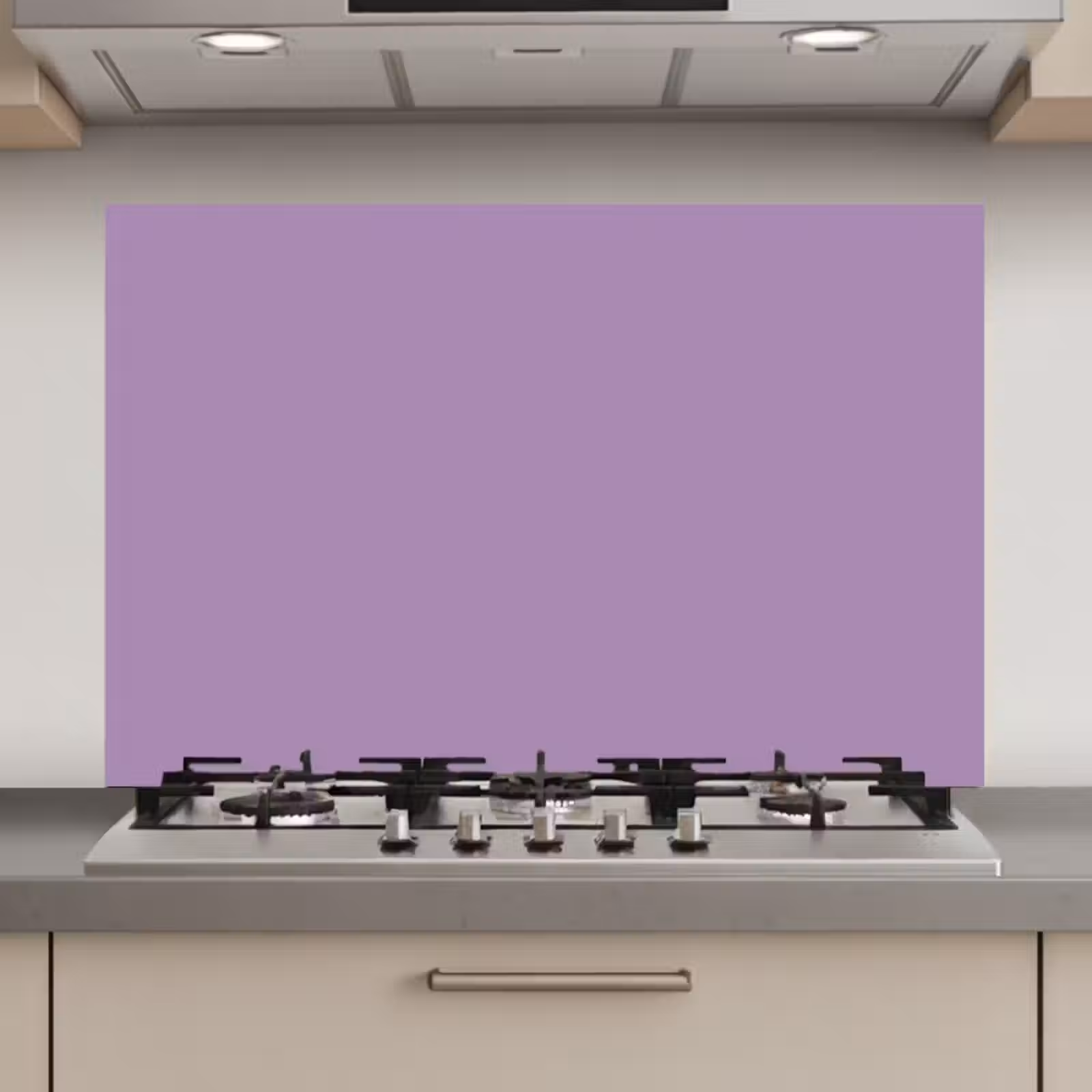 Spatscherm keuken - Interieur - Paars - Kleuren - Paarse - Kleur - Effen — 1