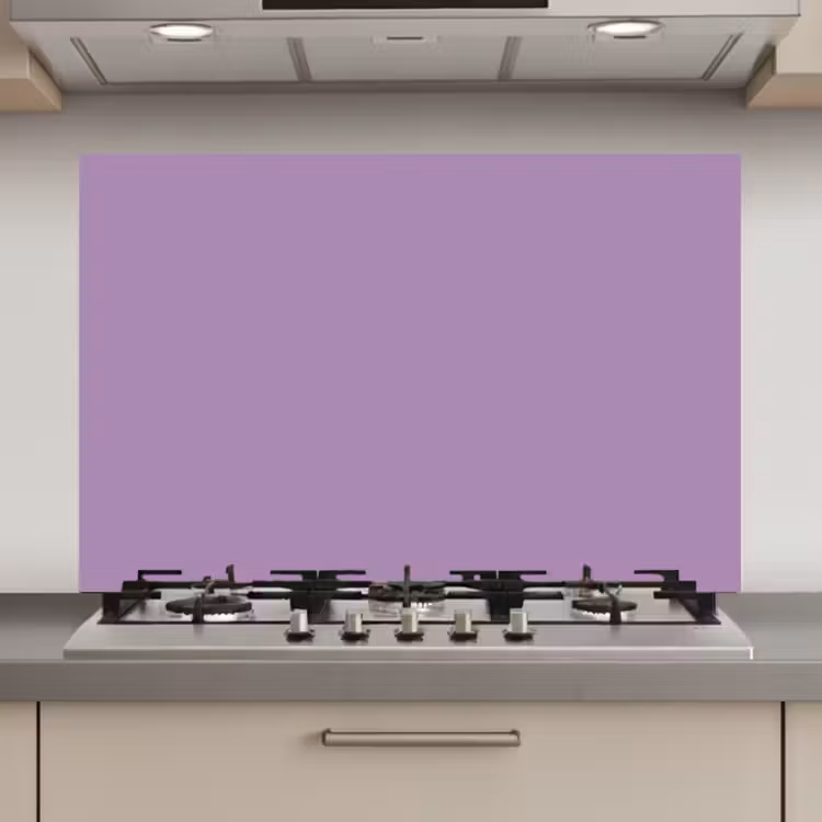 Spatscherm keuken - Interieur - Paars - Kleuren - Paarse - Kleur - Effen — 1
