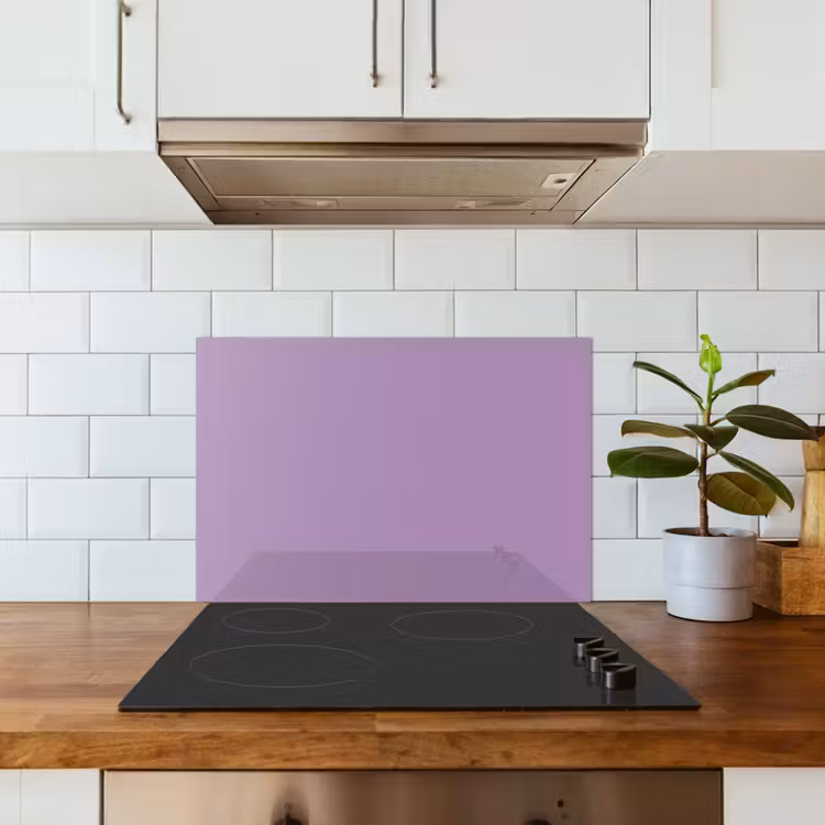 Spatscherm keuken - Interieur - Paars - Kleuren - Paarse - Kleur - Effen — 6