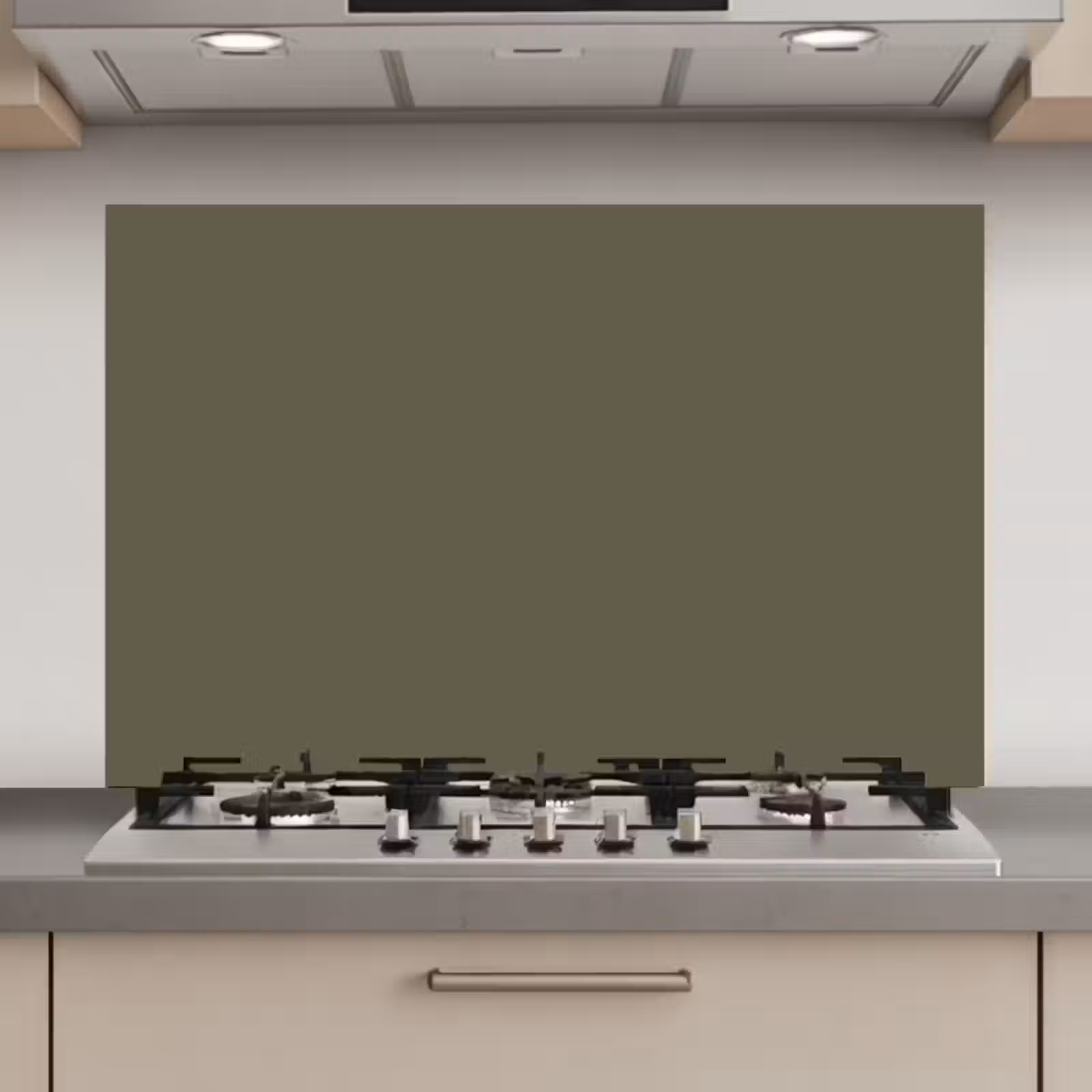 Spatscherm keuken - Grijs - Warm - Herfst — 1