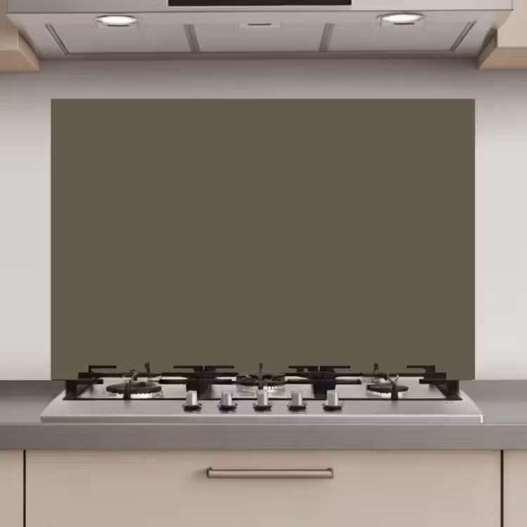 Spatscherm keuken - Grijs - Warm - Herfst — 1