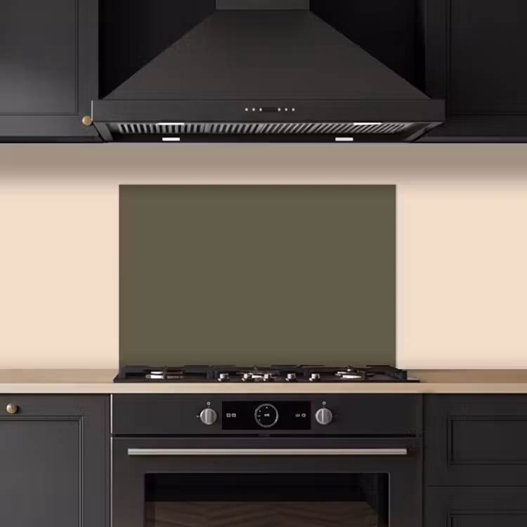 Spatscherm keuken - Grijs - Warm - Herfst — 2