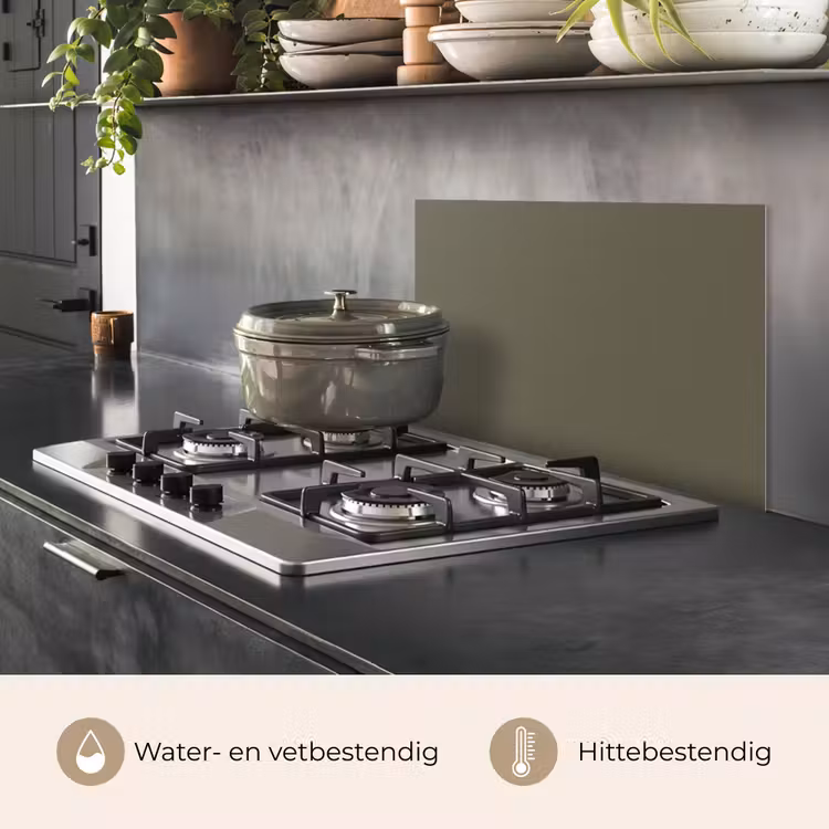 Spatscherm keuken - Grijs - Warm - Herfst — 7
