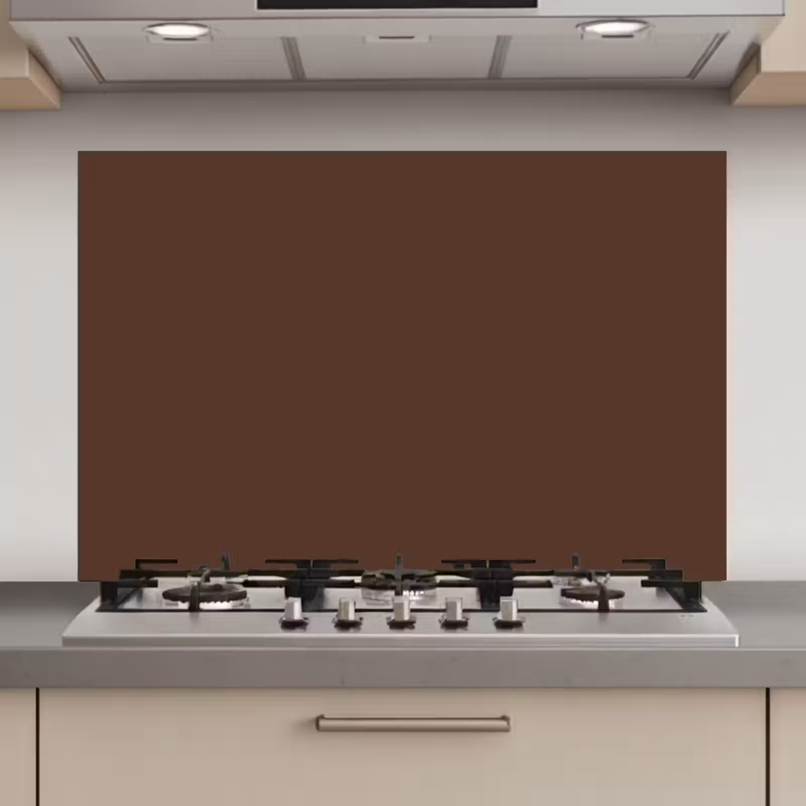 Spatscherm keuken - Bruin - Donker - Kleuren — 1