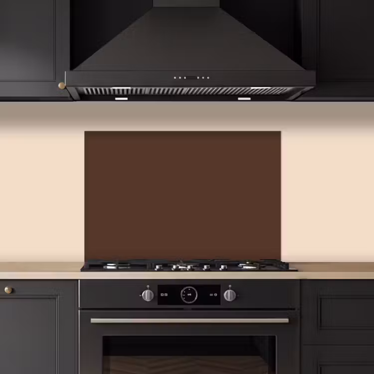 Spatscherm keuken - Bruin - Donker - Kleuren — 2