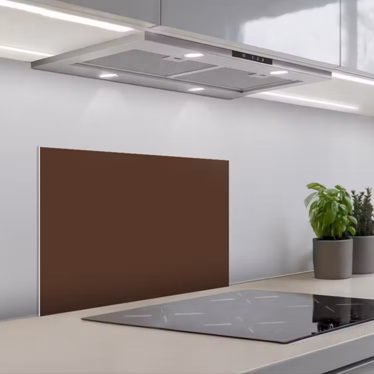 Spatscherm keuken - Bruin - Donker - Kleuren — 5