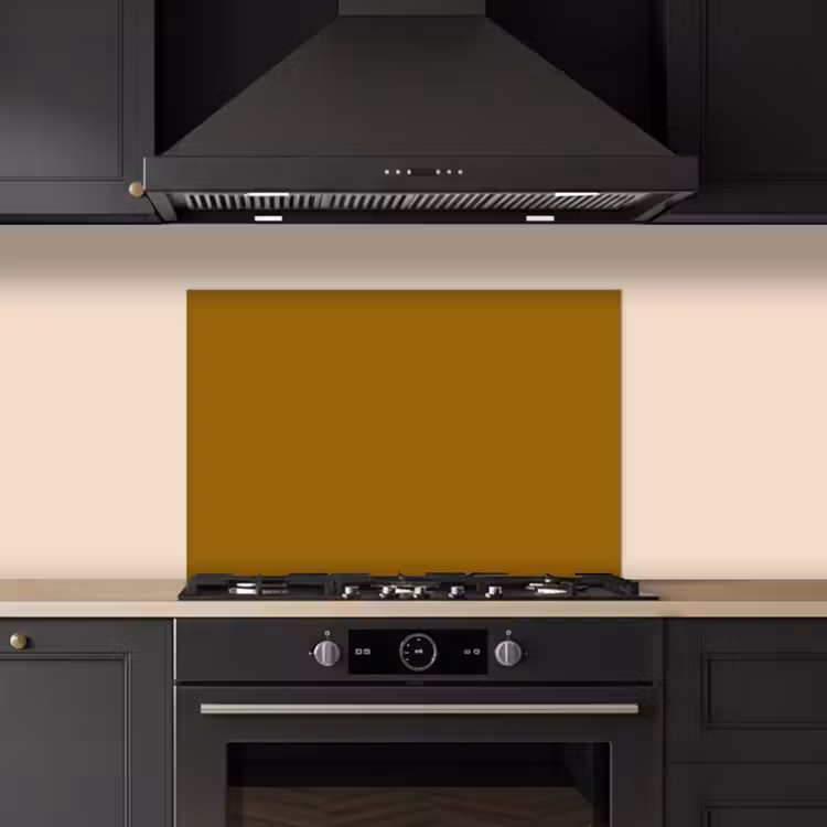 Spatscherm keuken - Goud - Luxe - Interieur — 2