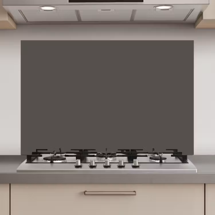 Spatscherm keuken - Grijs - Kleuren - Effen — 1