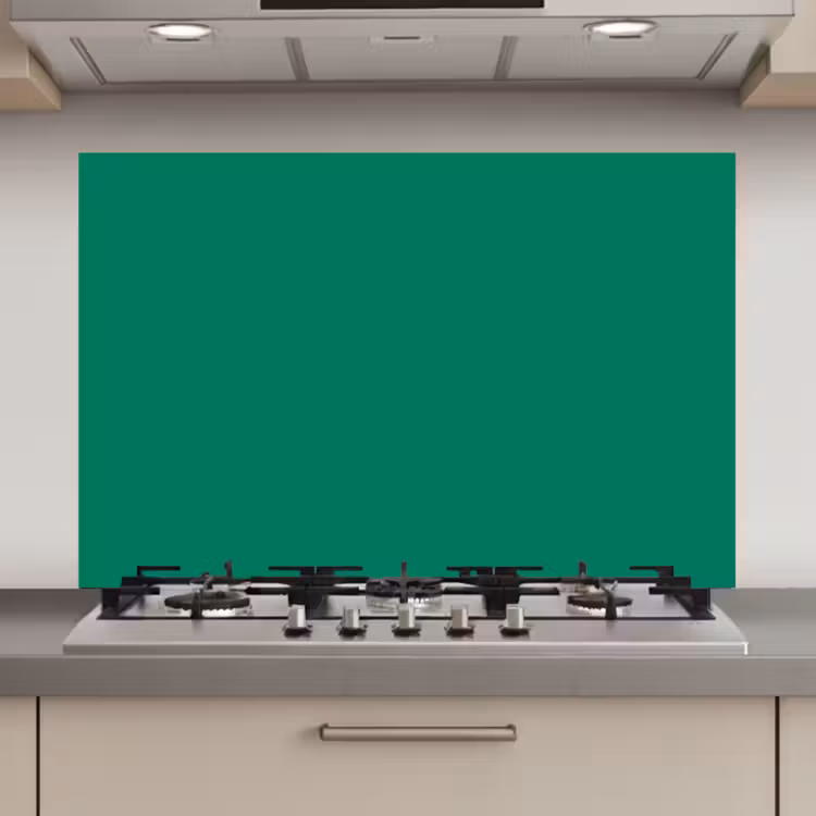Spatscherm keuken - Groen - Bos - Kleuren — 1