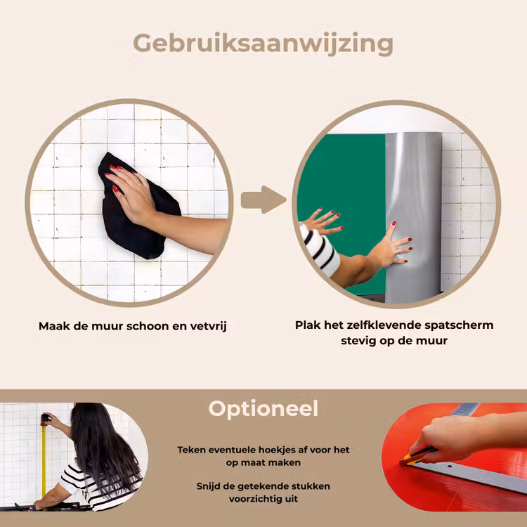 Spatscherm keuken - Groen - Bos - Kleuren — 8