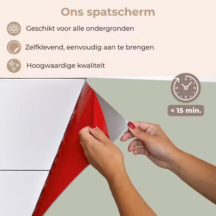 Spatscherm keuken - Lentenevel — 4