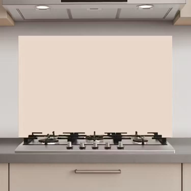 Spatscherm keuken - Woestijnstilte — 1