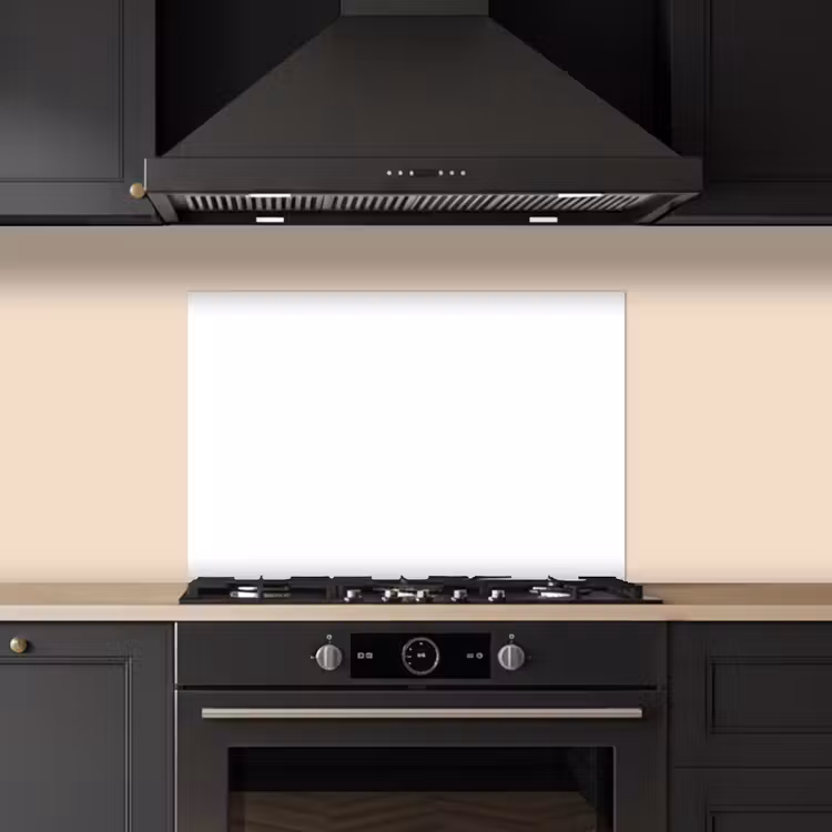 Spatscherm keuken - Zuivere Witheid — 2
