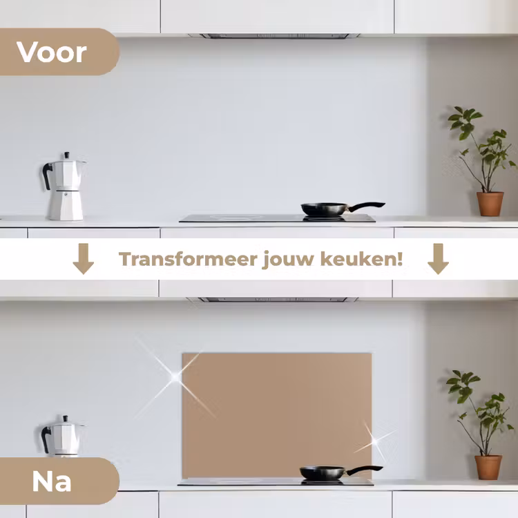 Spatscherm keuken - Zachtheid van de Ochtendgloren — 3